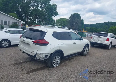 2018 Nissan Rogue Hybrid Sv z USA, uszkodzony, nr VIN 5N1ET2MT9JC802863